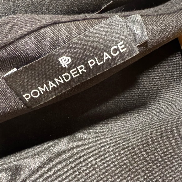 Tuckernuck Pomander Place Black Ruffle Neck Blouse - Picture 11 of 11